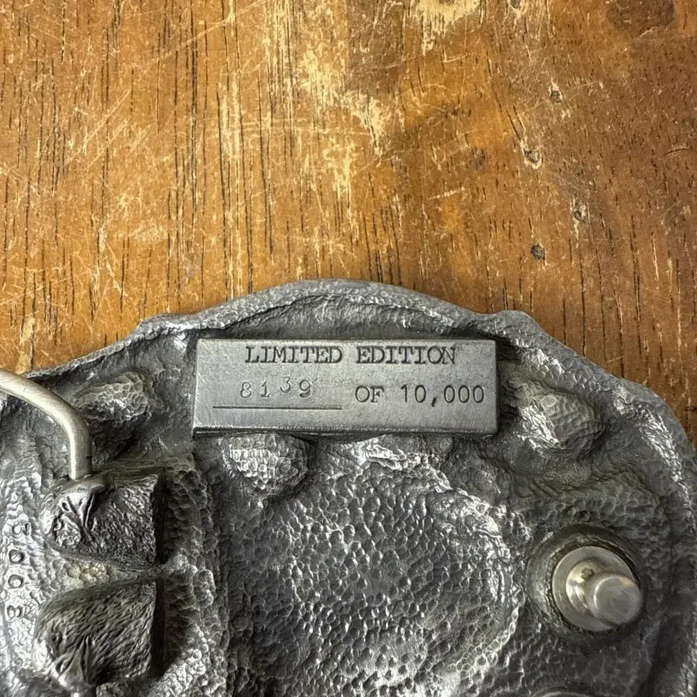 Roy Rogers 50th Anniversary King Of The Cowboys Belt Buckle Limited Edition 8139